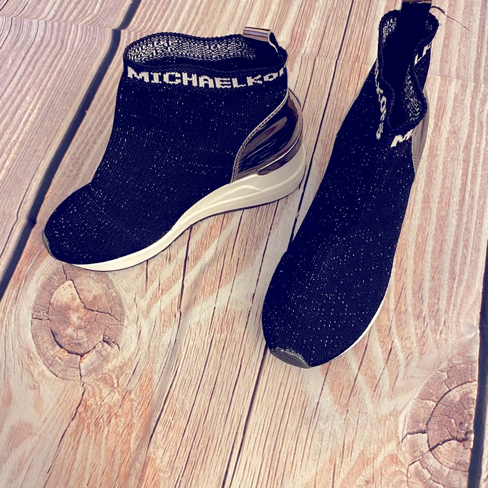Michael Kors Knit Wedge Sneakers 👟